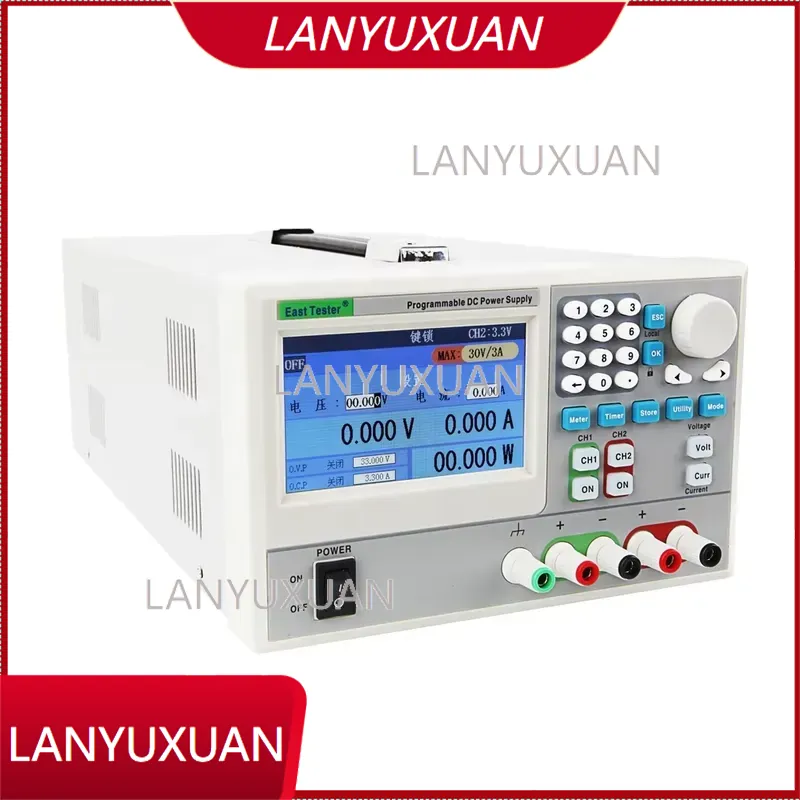 Dual Channel Linear Power Supply 30V 5A - Fuente de Alimentación Conmutada Lineal Programable