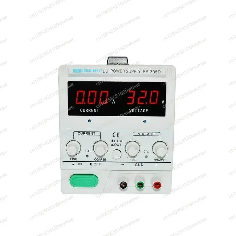 Fuente de alimentación regulad - Linear Dc Power Supply Triple Output reseña y precio