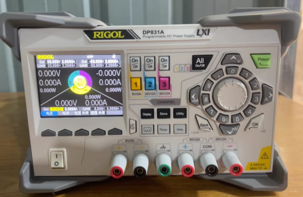 1 unidad Rigol DP831A fuente d - Linear Dc Power Supply Triple Output reseña y precio